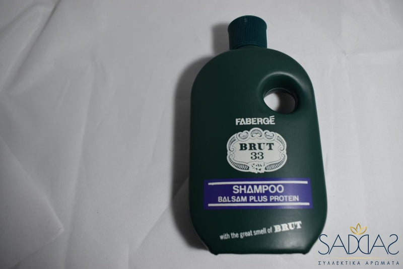Faberg Brut 33 (1975) Shampoo Balsam Plus Protein 240 Ml 8.00 Fl.oz.