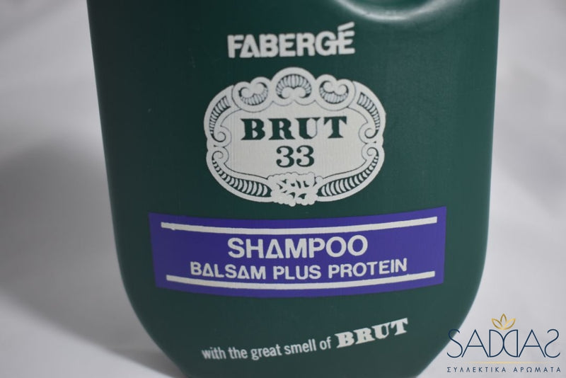 Faberg Brut 33 (1975) Shampoo Balsam Plus Protein 240 Ml 8.00 Fl.oz.
