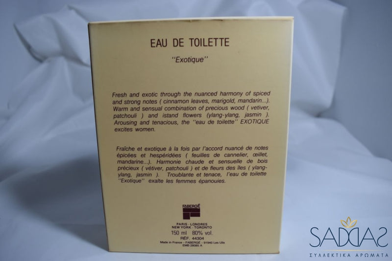 Faberg Feminin Exotique (1982) Pour Femme Eau De Toilette 150 Ml 5.00 Fl.oz.