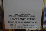 Gianfranco Ferre Classic Femme (1984) Parfum Pour Recharger* Le Vaporisateur De Sac 7 5 Ml ¼ Fl.oz.