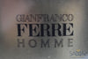 Gianfranco Ferre For Man / Homme (1986) After Shave 125 Ml 4.2 Fl.oz.