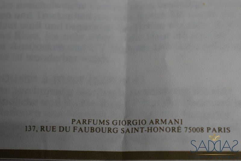 Giorgio Armani Eau Pour Homme (Version De 1984) After Shave 50 Ml 1.7 Fl.oz.