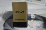 Giorgio Armani Eau Pour Homme (Version De 1984) Toilette 1 2 Ml 0.04 Fl.oz - Samples