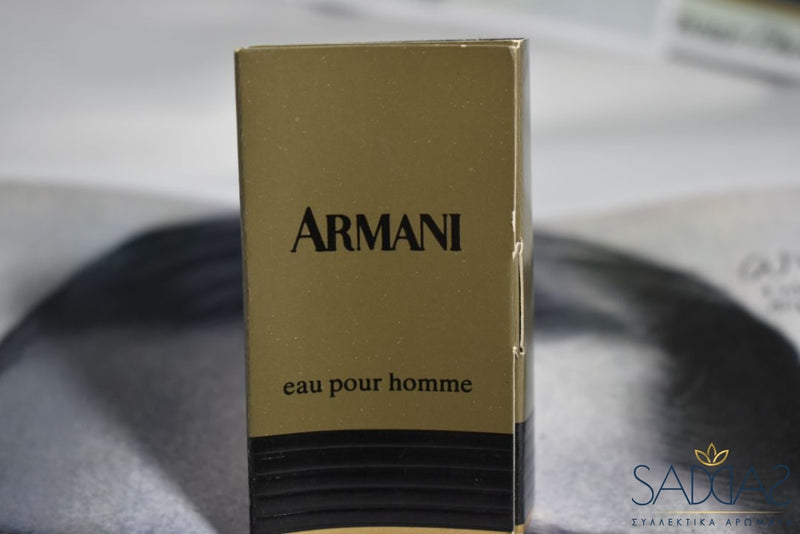 Giorgio Armani Eau Pour Homme (Version De 1984) Toilette 1 2 Ml 0.04 Fl.oz - Samples