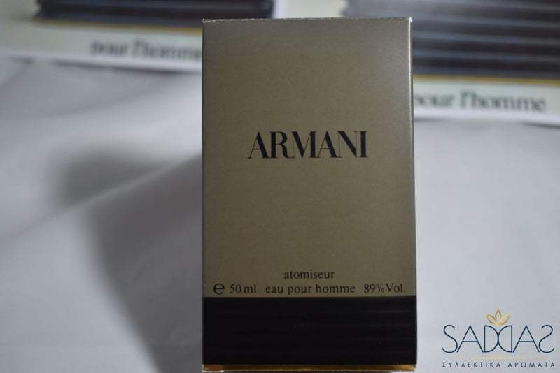 Giorgio Armani Eau Pour Homme (Version De 1984) Toilette Atomiseur 50 Ml 1.7 Fl.oz.