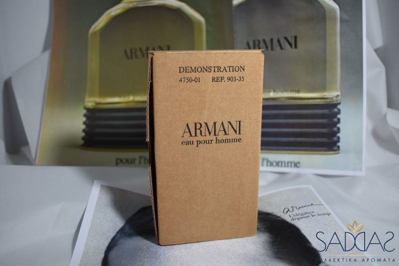 Giorgio Armani Eau Pour Homme (Version De 1984) Toilette Vaporisateur 100 Ml 3.3 Fl.oz Demonstration