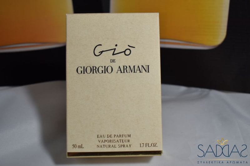 Giorgio Armani Gio (1992) Pour Femme Eau De Parfum Vaporisateur Natural Spray 50 Ml 1.7 Fl.oz.