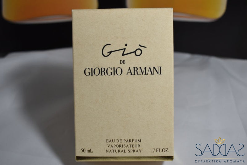 Giorgio Armani Gio (1992) Pour Femme Eau De Parfum Vaporisateur Natural Spray 50 Ml 1.7 Fl.oz.