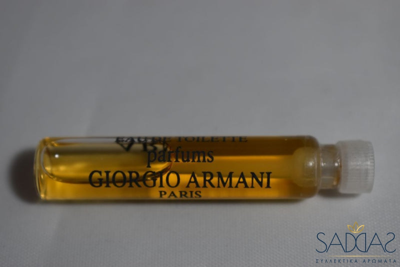 Giorgio Armani Le Parfum Classic Noire (1982) Pour Femme Eau De Toilette 2 Ml 0.07 Fl.oz Samples