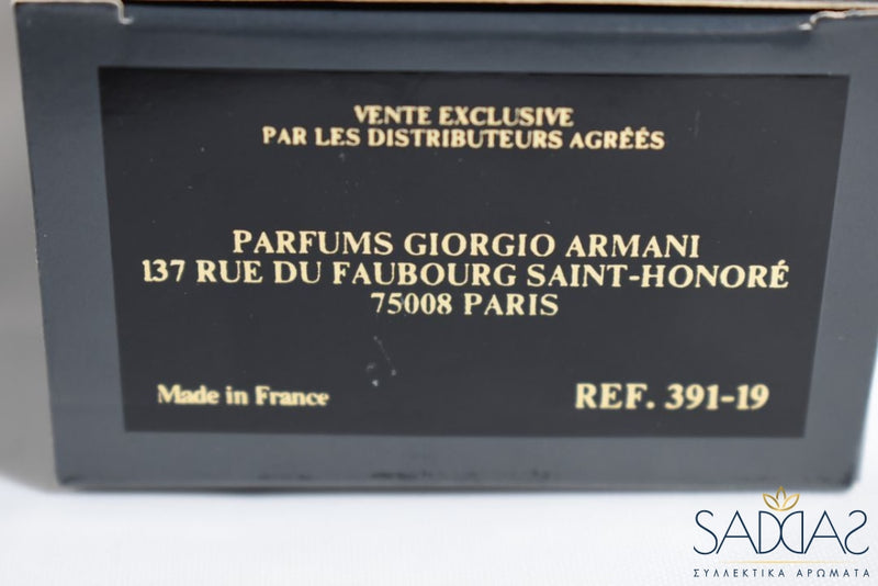Giorgio Armani Le Parfum Classic Noire (1982) Pour Femme Eau De Toilette 50 Ml 1.7 Fl.oz.