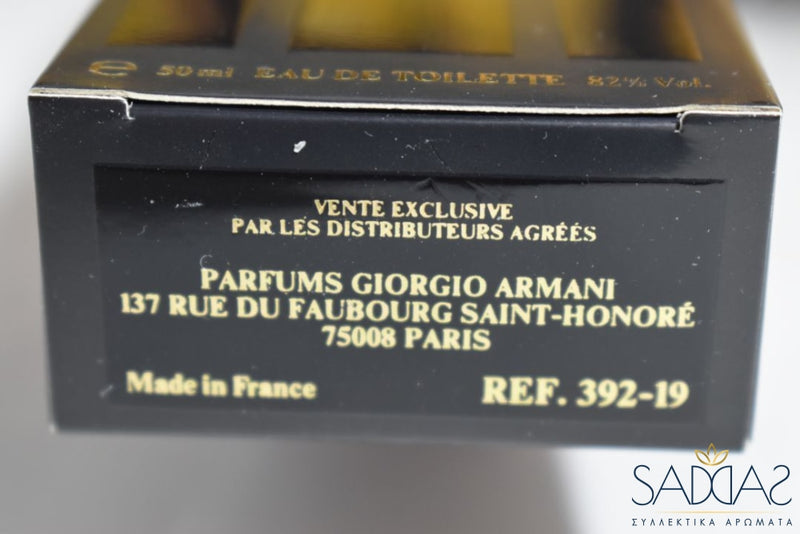Giorgio Armani Le Parfum Classic Noire (1982) Pour Femme Eau De Toilette Spray 50 Ml 1.7 Fl.oz.