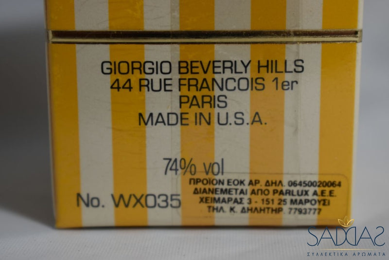 Giorgio Beverly Hills Original (1984) For Women / Pour Femme Extraordinary Eau De Toilette Natural