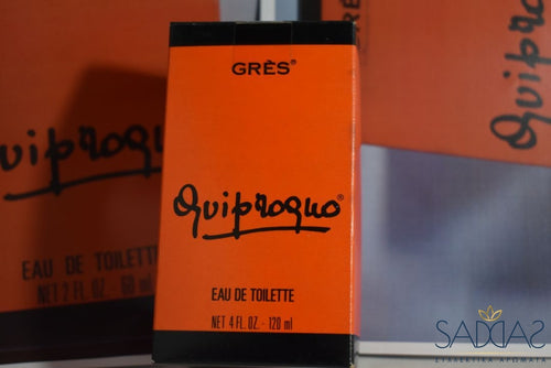 Grès Quiproquo (Version De 1975) Original Eau Toilette 120 Ml 4.00 Fl.oz.