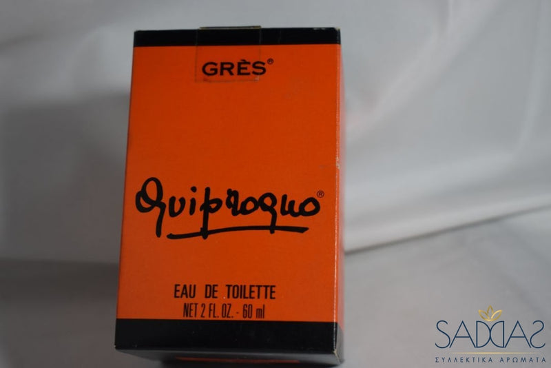 Grès Quiproquo (Version De 1975) Original Eau Toilette 60 Ml 2.00 Fl.oz.