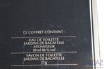 Guerlain Ce Coffret Contient Jardins De Bagatelle (Version 1983) Original Pour Femme Eau Toilette