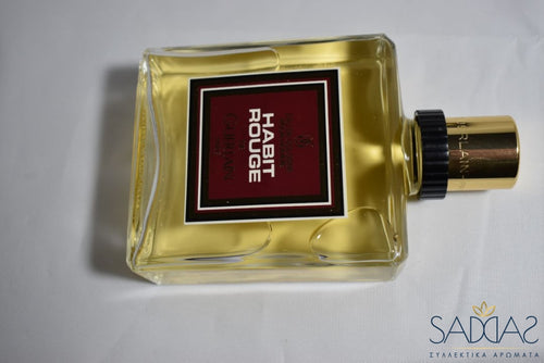 Guerlain Habit Rouge (Version De 1965) Original Pour Homme Eau Cologne 100 Ml 3.4 Fl.oz.