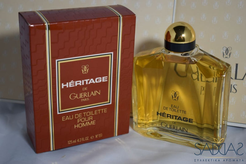 Guerlain Hèritage (Version De 1992) Original Pour Homme Eau Toilette 125 Ml 4.2 Fl.oz.