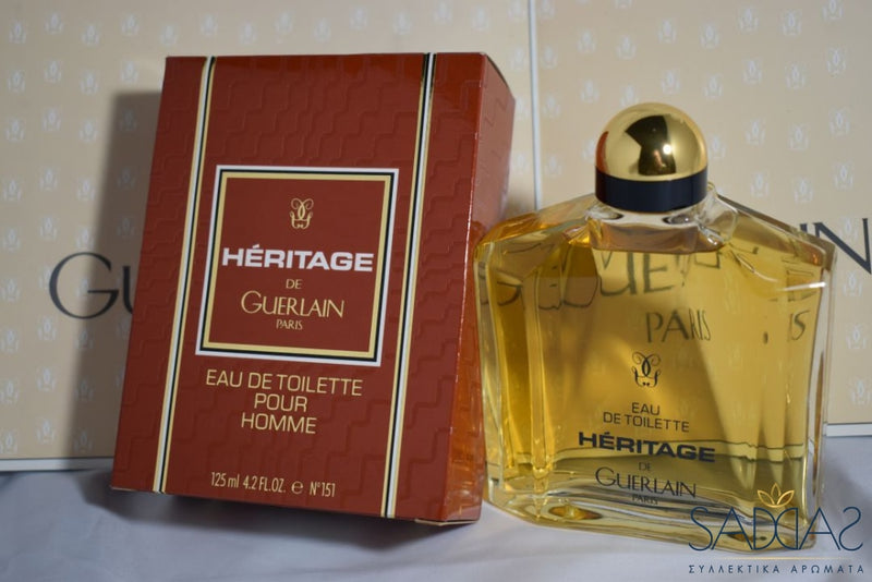 Guerlain Hèritage (Version De 1992) Original Pour Homme Eau Toilette 125 Ml 4.2 Fl.oz.