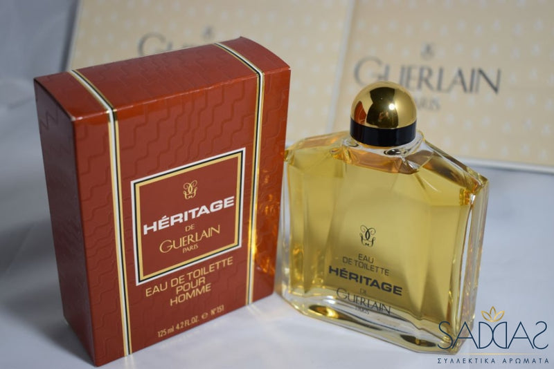 Guerlain Hèritage (Version De 1992) Original Pour Homme Eau Toilette 125 Ml 4.2 Fl.oz.