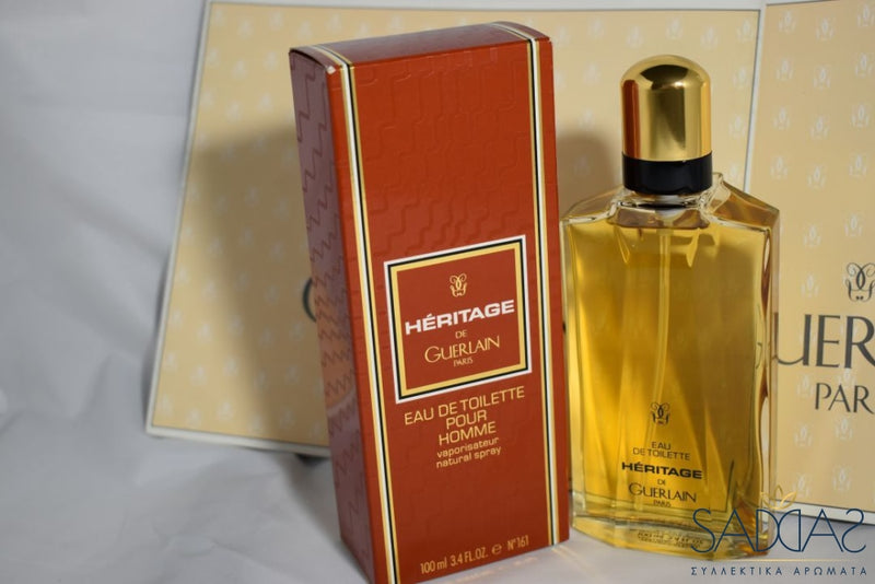 Guerlain Hèritage (Version De 1992) Original Pour Homme Eau Toilette Vaporisateur Natural Spray 100