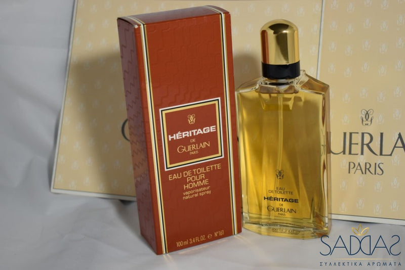 Guerlain Hèritage (Version De 1992) Original Pour Homme Eau Toilette Vaporisateur Natural Spray 100