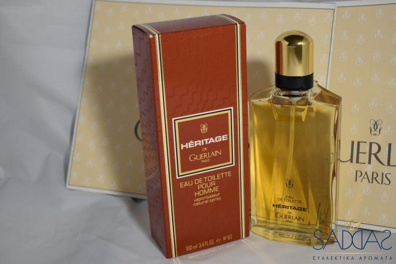 Guerlain Hèritage (Version De 1992) Original Pour Homme Eau Toilette Vaporisateur Natural Spray 100