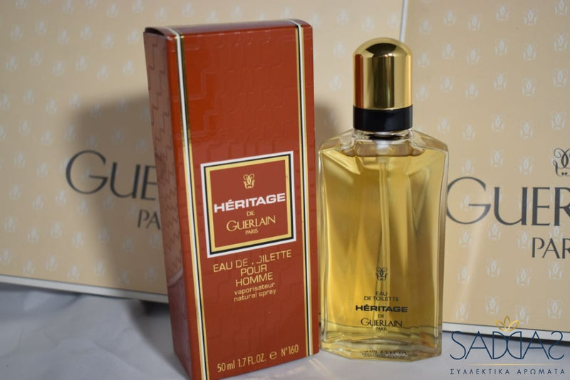 Guerlain Hèritage (Version De 1992) Original Pour Homme Eau Toilette Vaporisateur Natural Spray 50