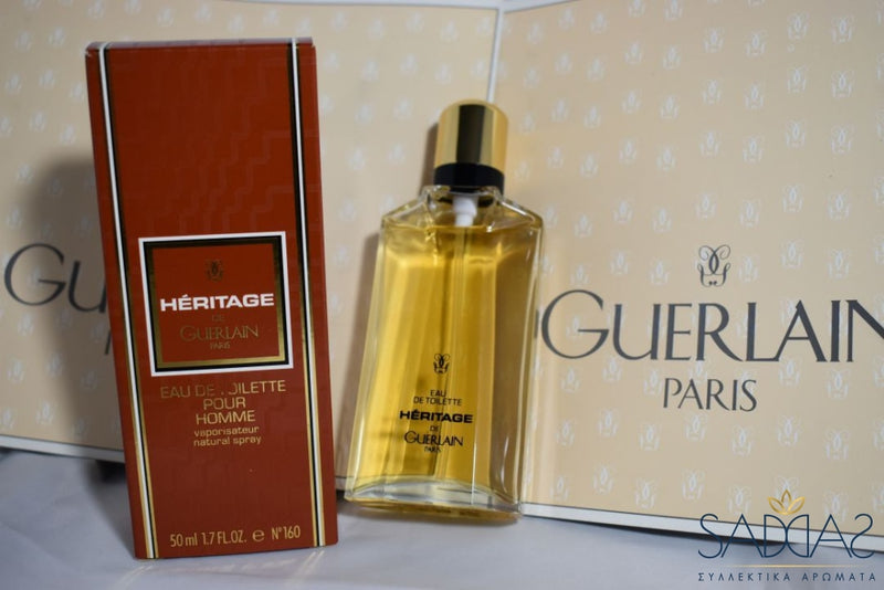 Guerlain Hèritage (Version De 1992) Original Pour Homme Eau Toilette Vaporisateur Natural Spray 50