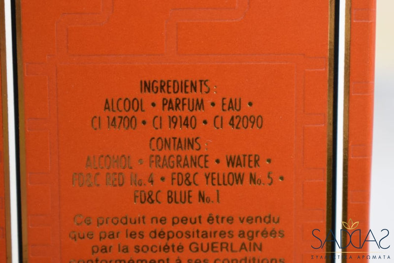 Guerlain Hèritage (Version De 1992) Original Pour Homme Eau Toilette Vaporisateur Natural Spray 50