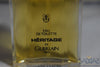 Guerlain Hèritage (Version De 1992) Original Pour Homme Eau Toilette Vaporisateur Natural Spray 50