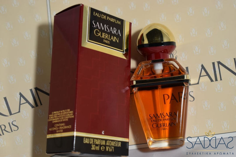 Guerlain Samsara (Version De 1989) Original Pour Femme Eau Parfum Atomiseur 30 Ml 1.0 Fl.oz.