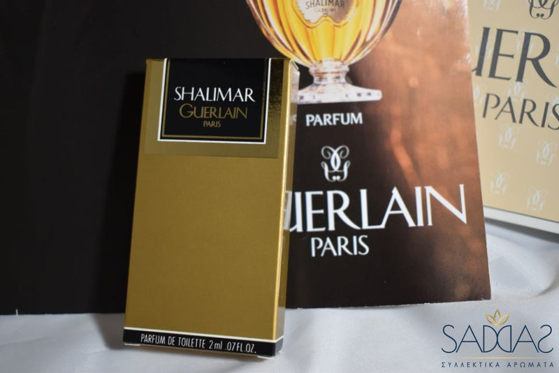 Guerlain Shalimar (1925) Original Pour Femme Parfum De Toilette 2 Ml 0.07 Fl.oz - Samples