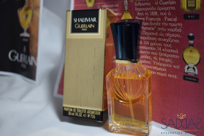 Guerlain Shalimar (1925) Original Pour Femme Parfum De Toilette Atomiseur 30 Ml 1.0 Fl.oz.