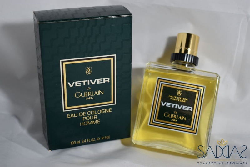 Guerlain Vetiver (1959) Pour Homme Eau De Cologne 100 Ml 3.4 Fl.oz.