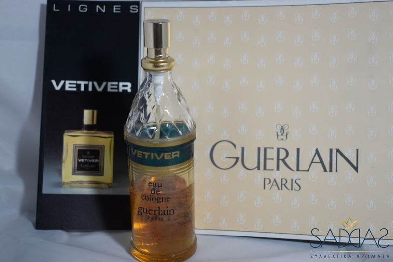 Guerlain Vetiver (1959) Pour Homme Eau De Cologne Vaporisateur Natural Spray 100 Ml 3.4 Fl.oz (Full