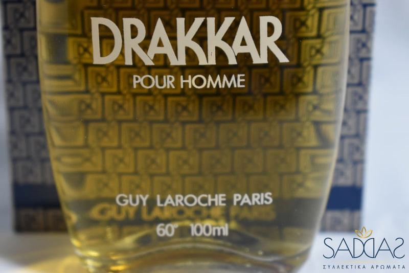 Guy Laroche Drakkar (1972) Original Pour Homme / For Men After Shave 100 Ml 3.4 Fl.oz.