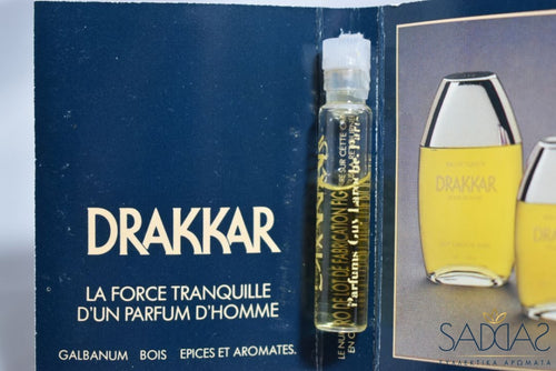 Guy Laroche Drakkar (1972) Original Pour Homme / For Men Eau De Toilette 1 5 Ml 0.05 Fl.oz - Samples