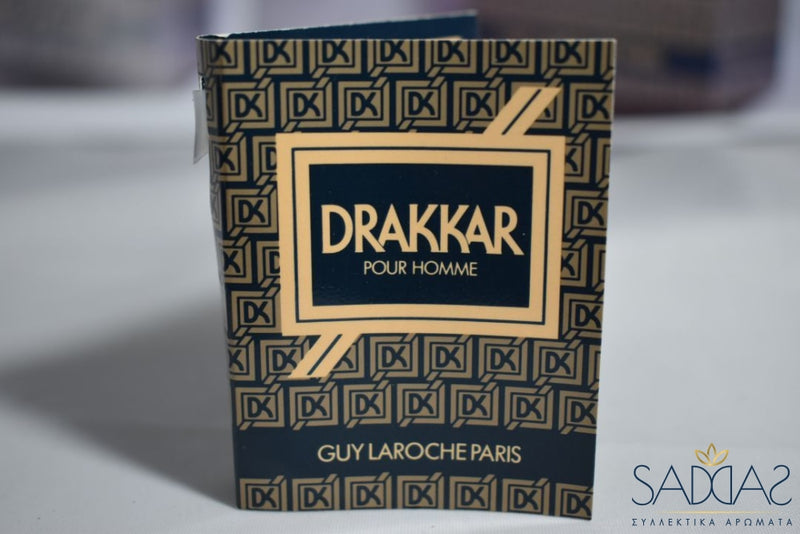 Guy Laroche Drakkar (1972) Original Pour Homme / For Men Eau De Toilette 1 5 Ml 0.05 Fl.oz - Samples