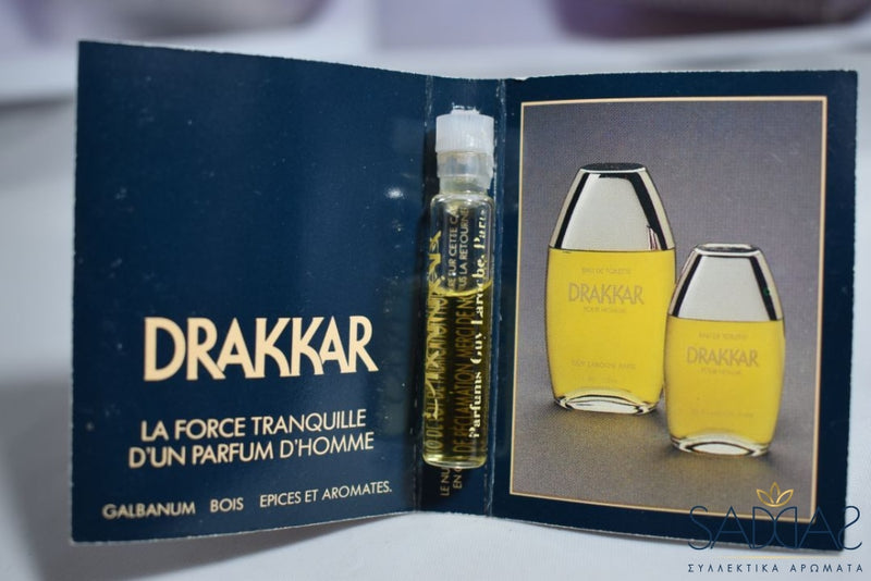 Guy Laroche Drakkar (1972) Original Pour Homme / For Men Eau De Toilette 1 5 Ml 0.05 Fl.oz - Samples