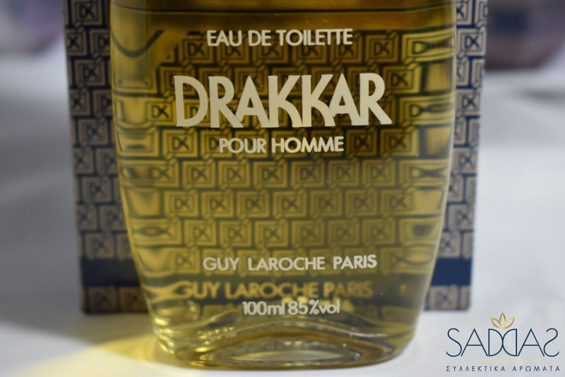 Guy Laroche Drakkar (1972) Original Pour Homme / For Men Eau De Toilette 100 Ml 3.4 Fl.oz.
