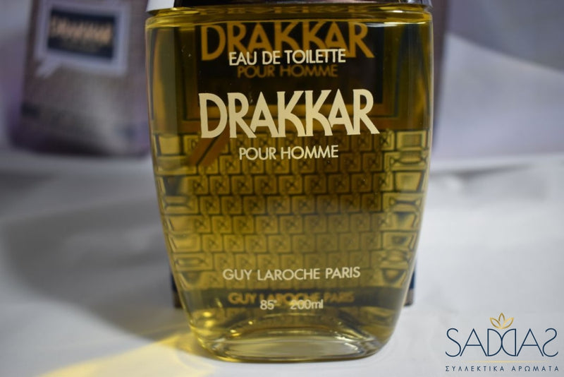 Guy Laroche Drakkar (1972) Original Pour Homme / For Men Eau De Toilette 200 Ml 6.7 Fl.oz Jumbo !!!