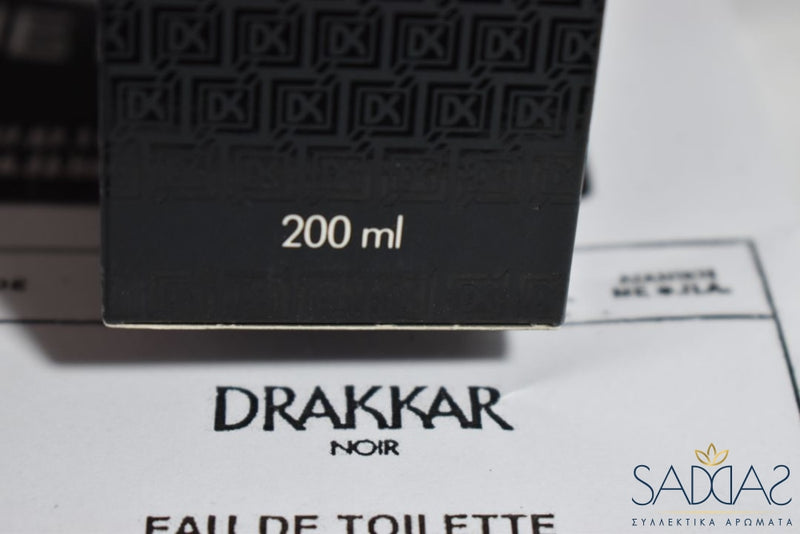 Guy Laroche Drakkar Noir (Version De 1982) Pour Homme / For Men Eau Toilette 200 Ml 6.7 Fl.oz Jumbo