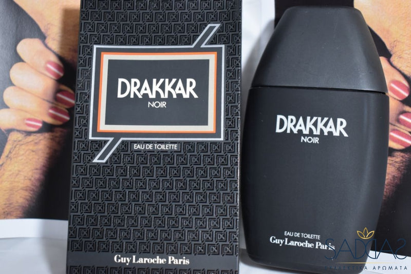 Guy Laroche Drakkar Noir (Version De 1982) Pour Homme / For Men Eau Toilette 200 Ml 6.7 Fl.oz Jumbo