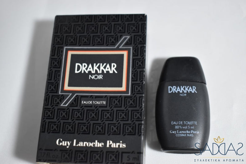 Guy Laroche Drakkar Noir (Version De 1982) Pour Homme / For Men Eau Toilette 5 Ml 0.17 Fl.oz -
