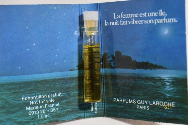 Guy Laroche Fidji Du Soir (1977) Original Pour Femme Eau De Toilette Concentree 1 5 Ml 0.05 Fl.oz -