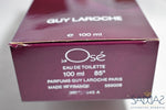 Guy Laroche Jai Osé (Version De 1977) Original Pour Femme Eau Toilette 100 Ml 3.4 Fl.oz.