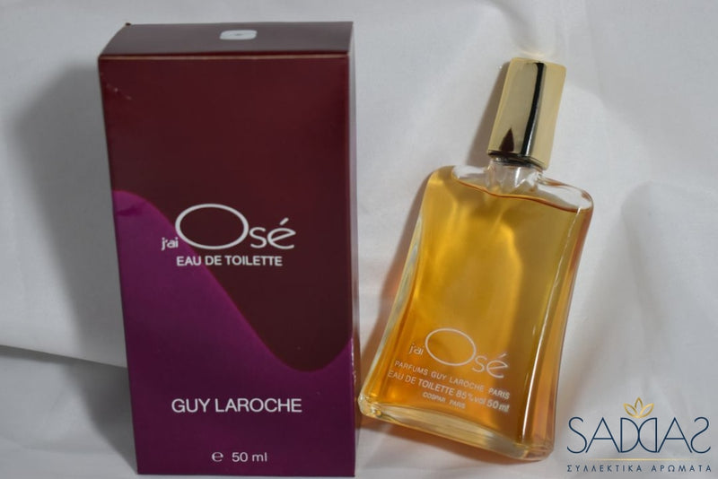 Guy Laroche Jai Osé (Version De 1977) Original Pour Femme Eau Toilette 50 Ml 1.7 Fl.oz.