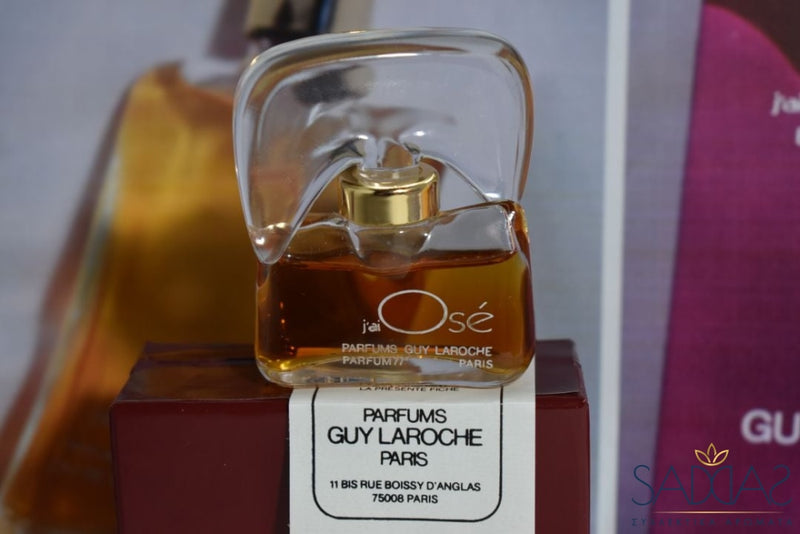 Guy Laroche Jai Osé (Version De 1977) Original Pour Femme Parfum 7 Ml ¼ Fl.oz.