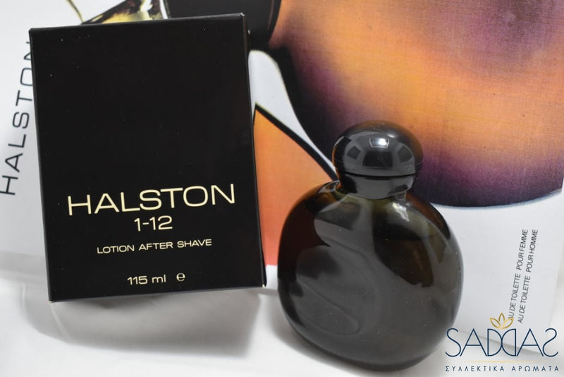 Halston 1 12 (Version De 1976) Original Pour Homme Lotion After Shave 115 Ml 3.85 Fl.oz.