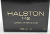 Halston 1 12 (Version De 1976) Original Pour Homme Lotion After Shave 115 Ml 3.85 Fl.oz.